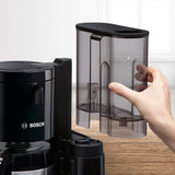 Bosch TKA8A053 Styline - Cafetera de filtro, jarra térmica, ajuste automático, tiempo de preparación, depósito de agua extraíble (1 L), 1100 W, color negro
