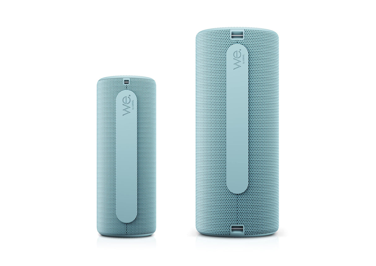 Loewe We Hear 1 Aqua Blue Altavoz Bluetooth para Exterior/Interior 40W, Resistente al Agua, portátil, Recargable, Calidad de Audio cristalina, Larga Vida útil, IPX6