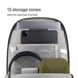 Urth Norite Mochila Modular de 24L para Cámara y Laptop de Viaje - Resistente al Agua, Antirrobo, Bolsa Reciclada para DSLR, Laptop de 13-16 Pulgadas en Verde