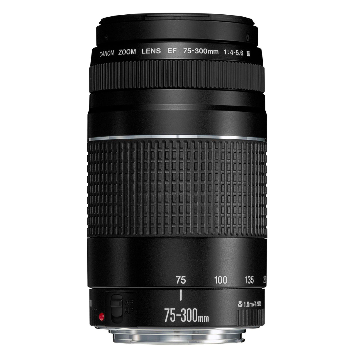 Canon 75-300 mm f/4-5.6 III - Objetivo para Canon (zoom óptico 4x,diámetro: 58mm), color negro [Versión importada]
