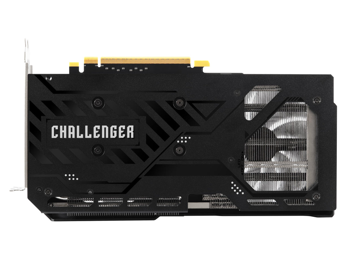 ASRock Intel ARC B580 Challenger 12GB OC GDDR6 19 Gbps 192 bits 2740 MHz 650W 7680 x 4320 Dual Fan Tarjeta gráfica