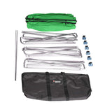 Manfrotto MLBG4301KG Chroma Key FX - Kit de Fondo (4 x 2,9 m), Color Verde