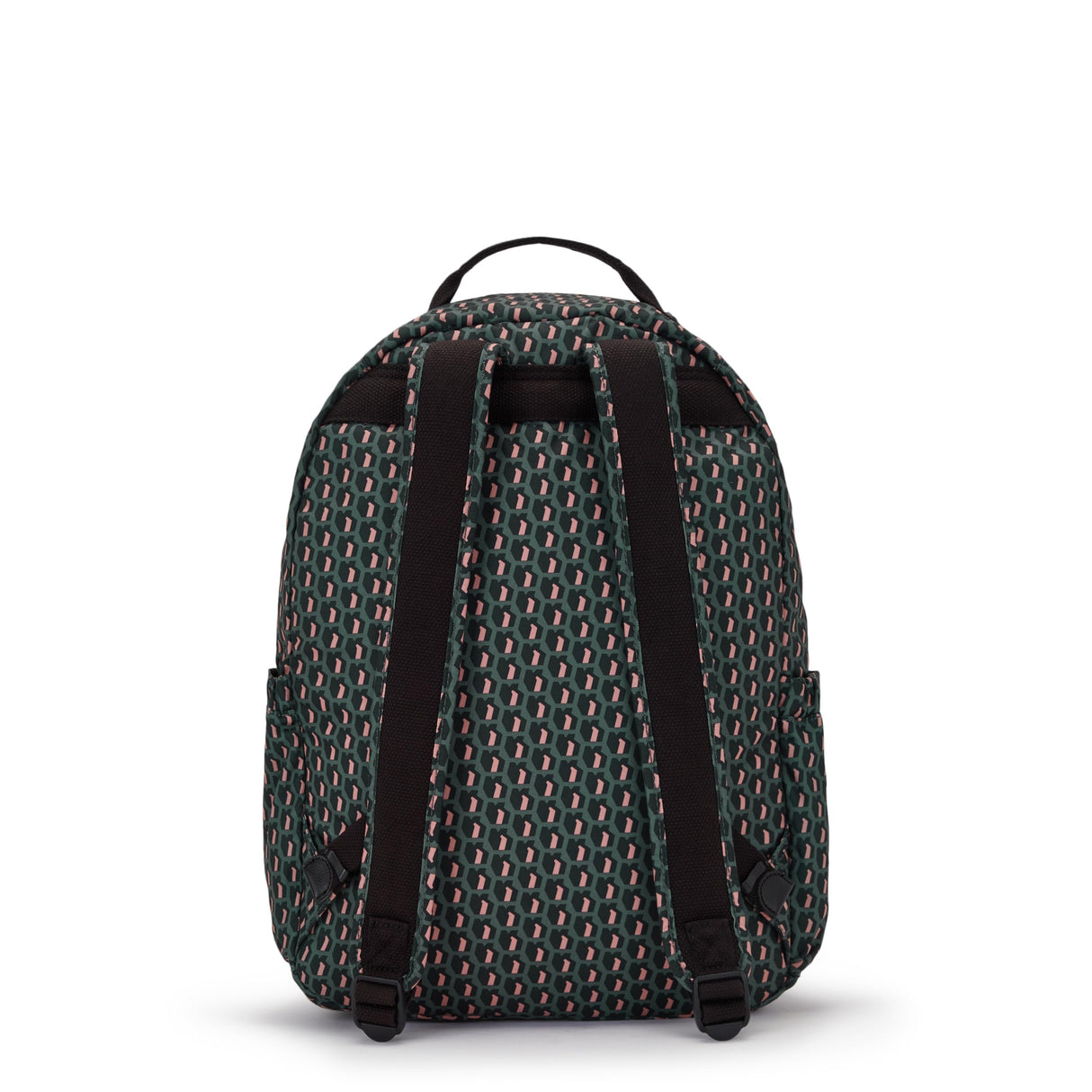 Kipling Seoul, Mochila con Protección Para Portátil 15", Impermeable, 44 cm, 27 L, 0.65 kg, Negro (3d K Pink)