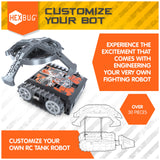 HEXBUG BattleBots Arena MAX, Juguetes Robot de Control Remoto para niños con más de 30 Piezas, Juguetes Stem para niños y niñas de 8 años en adelante, baterías Incluidas