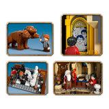LEGO Harry Potter Castillo de Hogwarts: Torre Central - Castillo de Juguete con Cuarto de Llaves Voladoras y Ajedrez Mágico - 12 Minifiguras - Regalo para Niñas y Niños de 10+ Años 76454