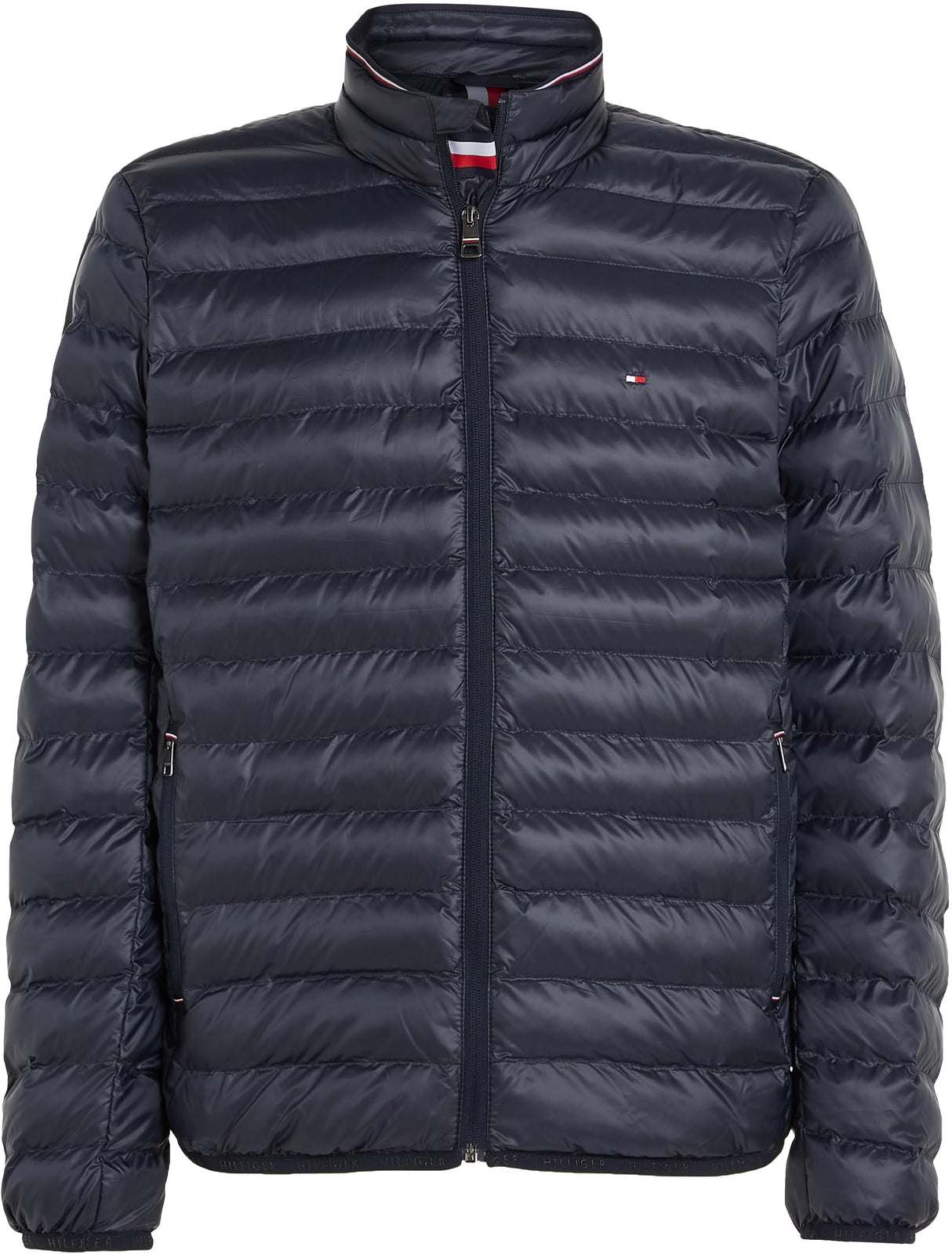 Tommy Hilfiger Packable Recycled Jacket Mw0mw18763 Chaquetas de Tejido, Azul (Desert Sky), L Hombre
