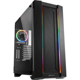 Sharkoon ELITE SHARK CA200M - Caja de Ordenador, PC Gaming, Torre E-ATX, Negro