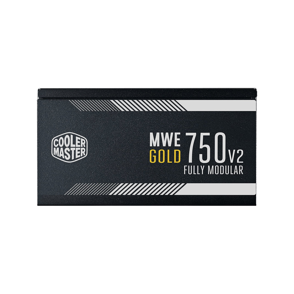 Cooler Master MWE 750 Gold V2 - Fuente de Alimentación 750W Modular (Enchufe EU), 80 PLUS Gold, Cableado Negro Plano, Ventilador HDB 120 mm, Umbral de Alta Temperatura - 5 Años de Garantía