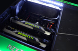 VIBOX Legend 32 - Ordenador para Gaming (27", Intel i7-5960X, 32 GB de RAM, 3 TB de Disco Duro, Nvidia Geforce GTX 980 Ti SLI, Windows 10) Color Negro y Verde - Teclado QWERTY Inglés