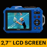 KODAK PIXPRO WPZ2 Impermeable 16MP 4X Zoom Cámara Resistente - Azul