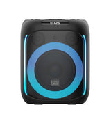 Silva Schneider Mobile Beat SB-TWS 100 BT Soundbox, hasta 7 h de autonomía, Efecto de luz LED, práctica asa, batería, función de Carga USB para Dispositivos externos