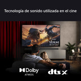Sony Bravia Theatre Bar 6 con Subwoofer, 3.1.2ch Sonido Envolvente, Altavoces de Haz Ascendente, Dolby Atmos, DTS:X, Voice Zoom 3 con IA, DSEE, Fácil configuración