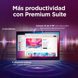 Lenovo Yoga Slim 7 Gen 10 – Ordenador Portátil IA Aura Edition - 14'' OLED (Intel Core Ultra 7 258V, Intel AI Boost 47 Tops, 32GB RAM, 1TB SSD, Win11 Home, Wi-Fi7, Copilot+ PC) QWERTY Español, Gris