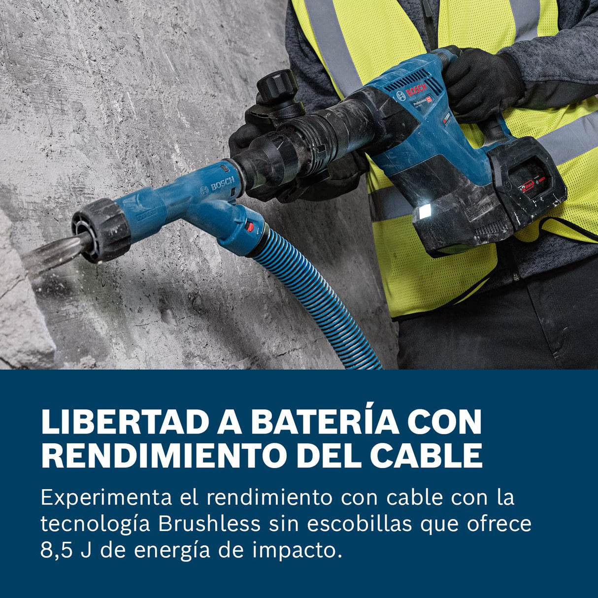 Bosch Professional 18V System martillo demoledor a batería GSH 18V-5 (incl. XL-BOXX)