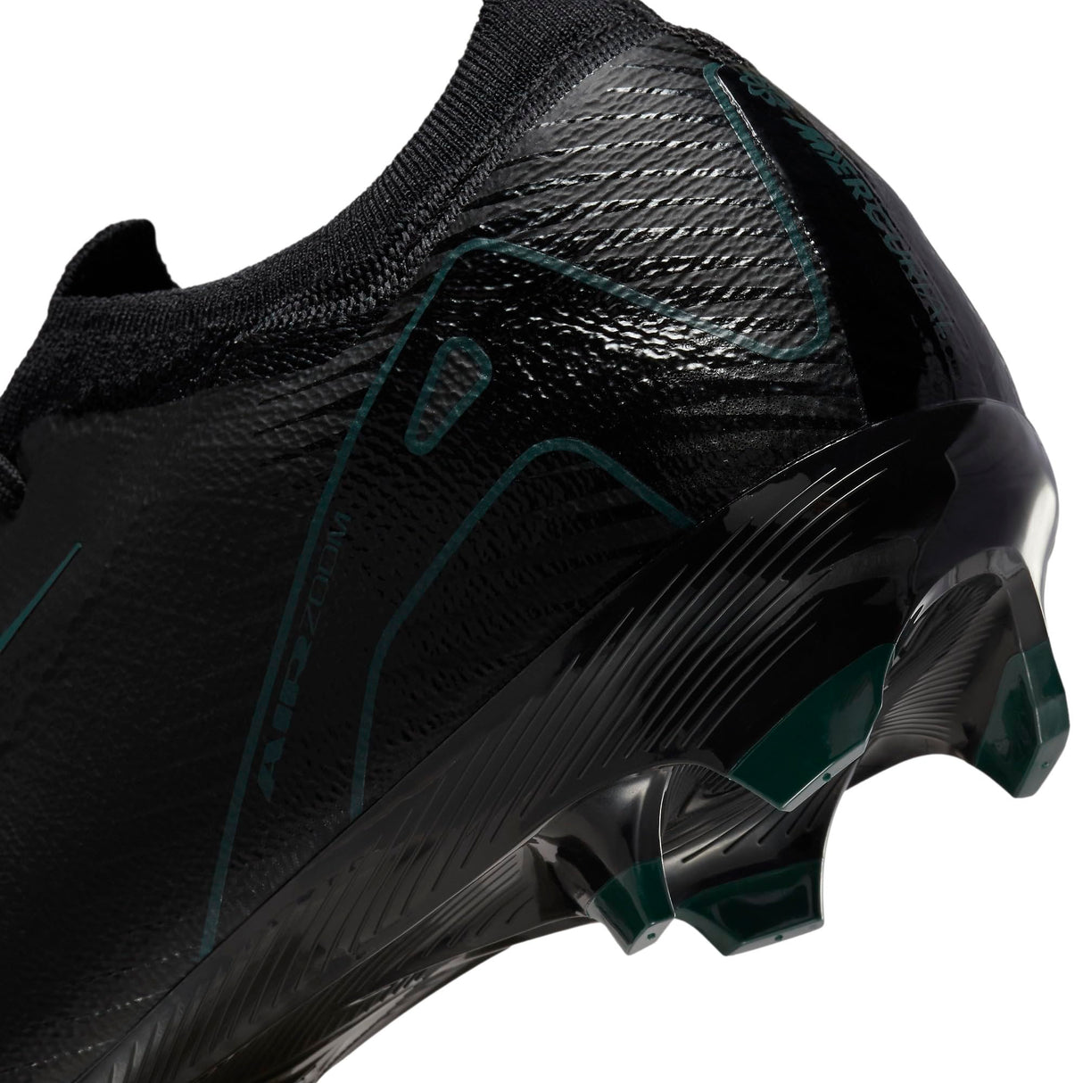 Nike Zm Vapor 16 Pro FG, Zapatillas de fútbol Hombre, Black/Black/Deep Jungle, 44.5 EU