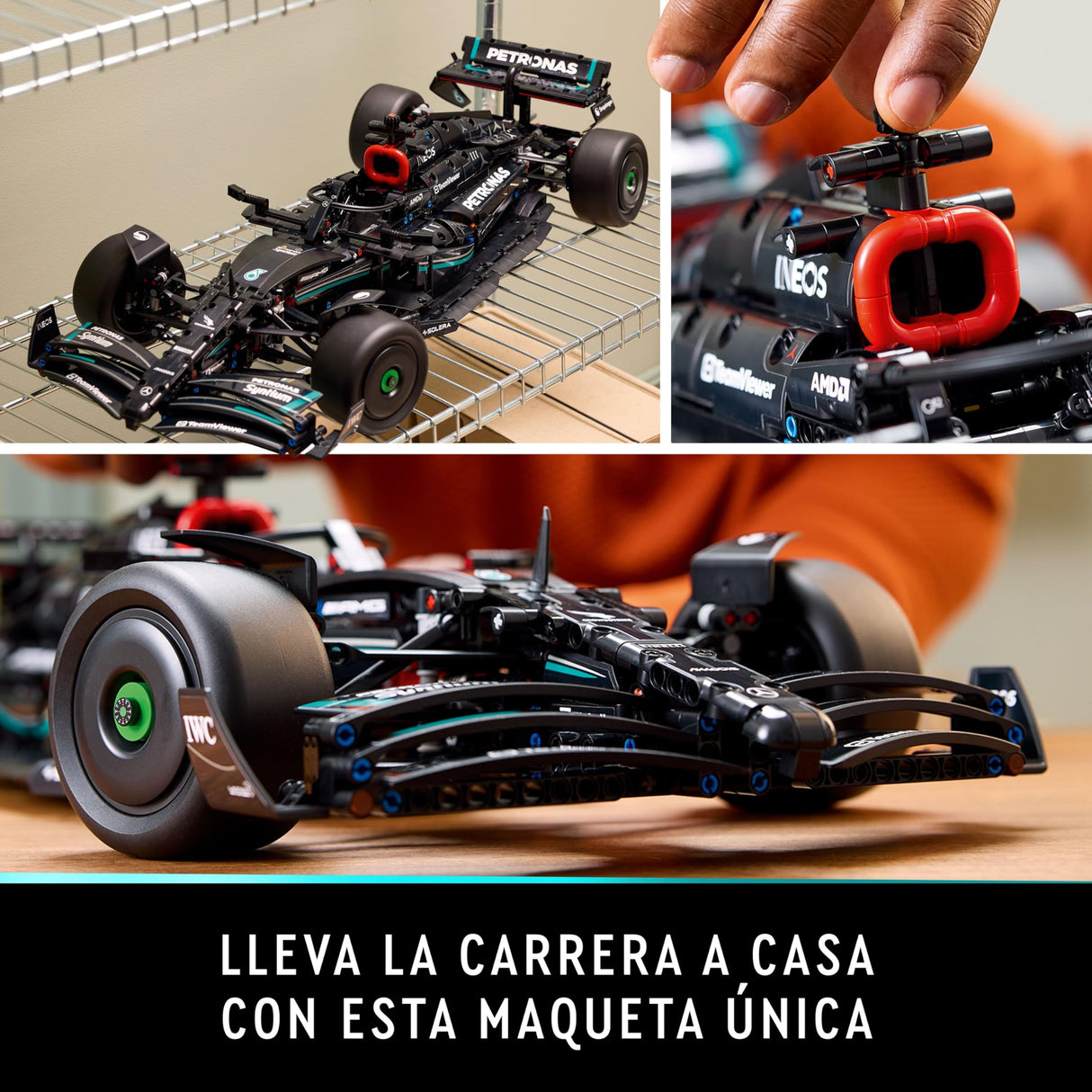 LEGO Technic Mercedes-AMG F1 W14 E Performance Maqueta de Construcción de Coche de Carreras a Escala, Regalo de Cumpleaños para Hombres y Mujeres, Decoración para el Hogar o la Oficina 42171