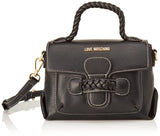 Love Moschino JC4221PP0GKJ0, Bandolera Mujer, Negro, Talla única