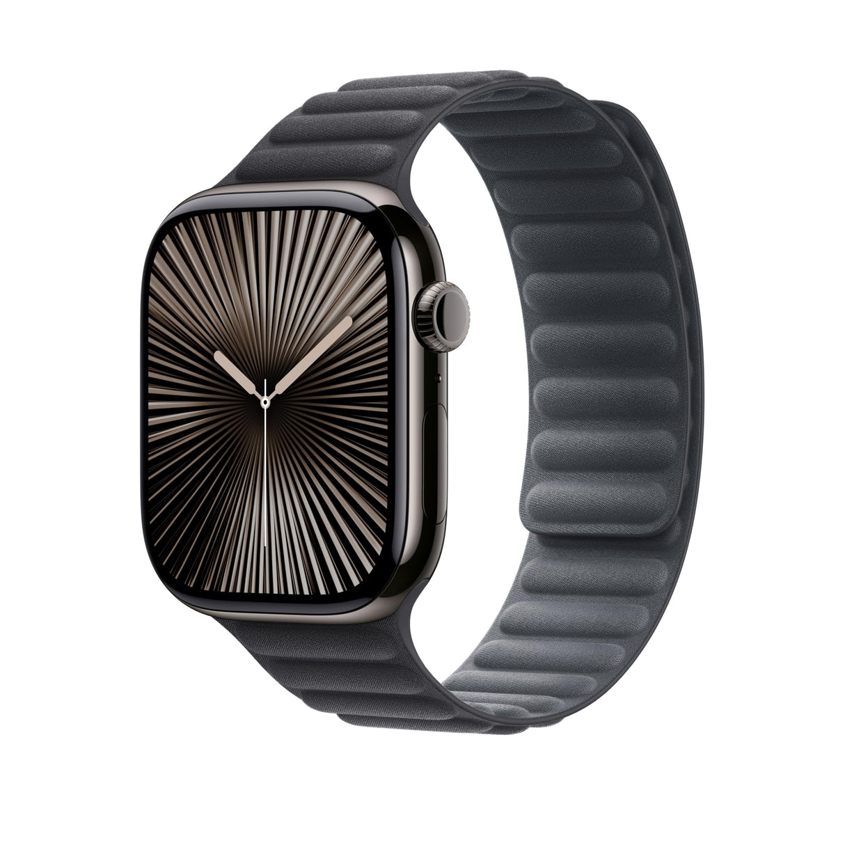 Apple Watch Band - Magnetic Link - 46 mm - Negro - Talla S/M
