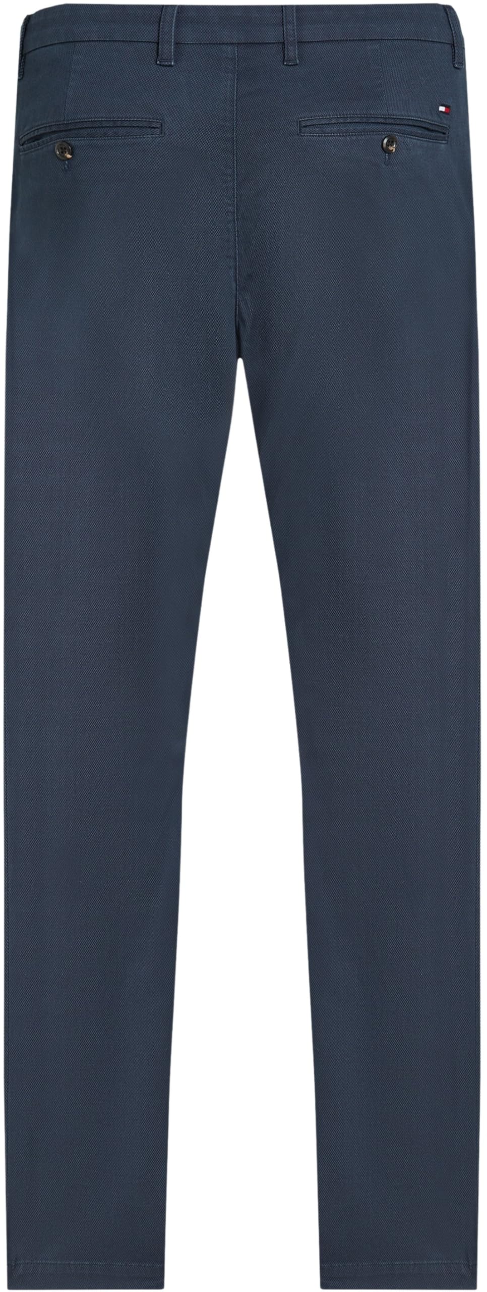 Tommy Hilfiger Chino Hombre Bleecker Printed Structure Slim Fit, Azul (Desert Sky), 36W/35L