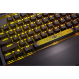 Corsair K70 MAX RGB Teclado mecánico magnético con Cable - Interruptores MGX Ajustables - Tapones de Teclas PBT de Doble Disparo - Compatible con iCUE - PC, PS5, PS4, Xbox - QWERTZ DE - Gris Acero