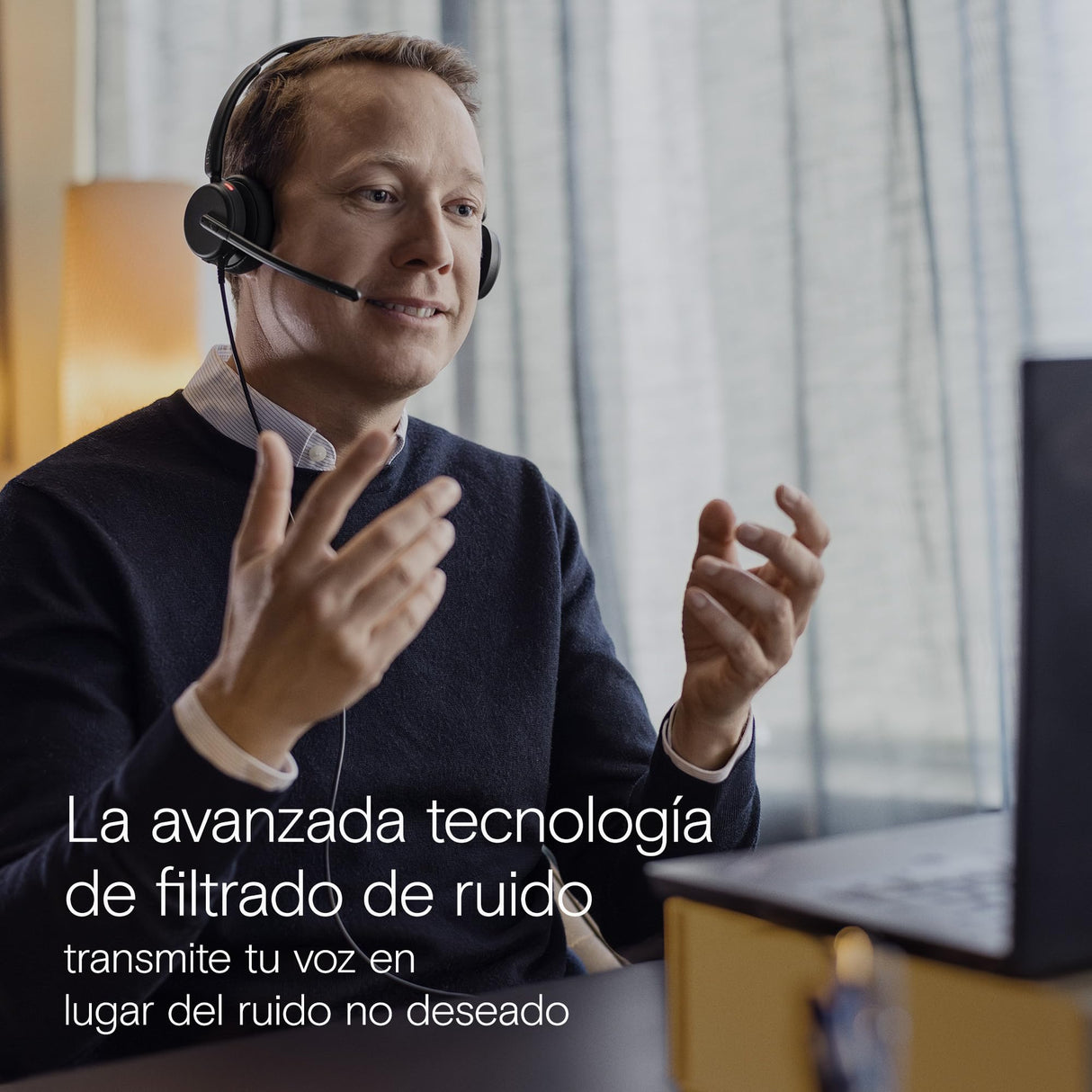 EPOS Impact 460 Auriculares Binaurales On-Ear con Cable USB-C y USB-A con Micrófono con Cancelación de Ruido, Plug-and-Play, Sonido, Ajuste Cómodo, para Oficina y Trabajo Remoto