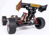 Carson 500409072 1:8 Virus Rocket 120 6S 2.4G 100% RTR - Coche teledirigido, Velocidad hasta 120 km/h, Incluye Pilas y Mando a Distancia, 4 WD, a Prueba de Salpicaduras, Color Amarillo y Negro