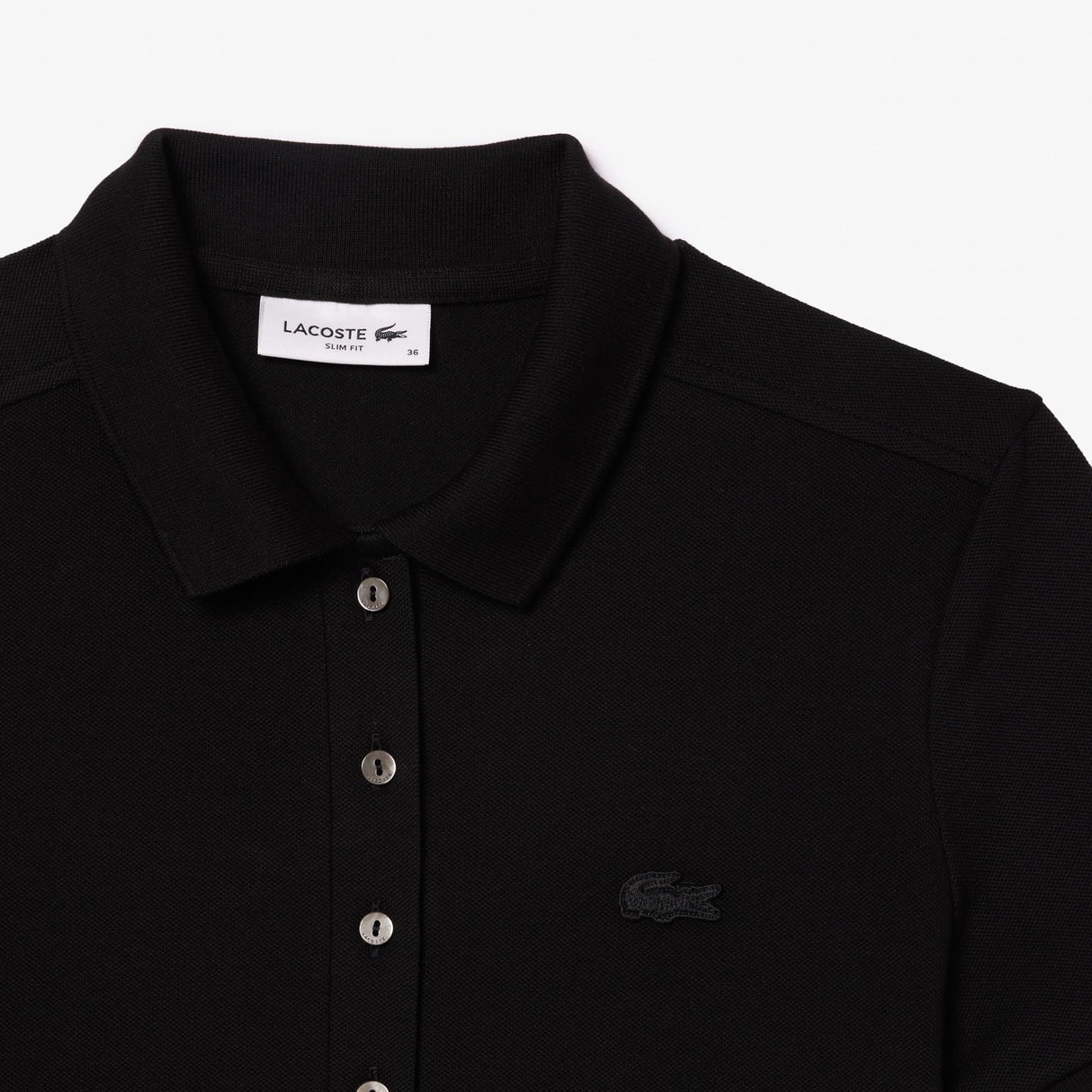 Lacoste EF5473 Dress, Noir, 34 para Mujer