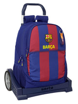 Safta F.C. BARCELONA 1ª EQUIPACIÓN 25/26 - Mochila Escolar, Espalda Ergonómica, con Carro Evolution, Ideal para Niños de Diferentes Edades, Cómoda y Versátil, Calidad y Resistencia, 32x16x44 cm
