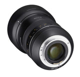 Samyang SYXP50-C XP - Lente de Alta Velocidad para Canon EF (50 mm, f/1,2), Color Negro