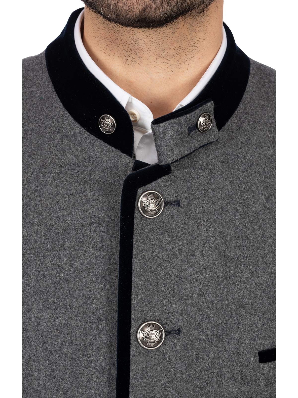 Stockerpoint Jacke Quintus Chaqueta de Traje de Negocios, Azul Noche de Piedra, 50 para Hombre
