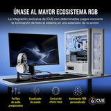 Corsair HS80 RGB WIRELESS Auriculares Inalámbricos para Juegos Multiplataforma RGB - Dolby Atmos - Micrófono Omnidireccional - Compatible con iCUE - PC, Mac, PS5, PS4 - Blanco
