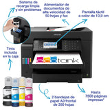 Impresora multifunción EcoTank ET-16605 A3+ con depósito de tinta, conexión Wi-Fi y fax