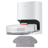 Xiaomi Robot Vacuum X10+ Blanco, Recolección automática de Polvo, succión hasta 4000Pa, Limpieza automática de fregonas, 2 Horas de autonomía, Cepillo Incluido [Exclusivo Amazon]
