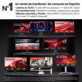 LG 27U511SA-W - Monitor MyView 27", Panel IPS, (1920 x 1080), 100Hz, 5ms (GtG), WebOS 23, sRGB 99%, Ajuste en Inclinación (Eje Horizontal), Blanco