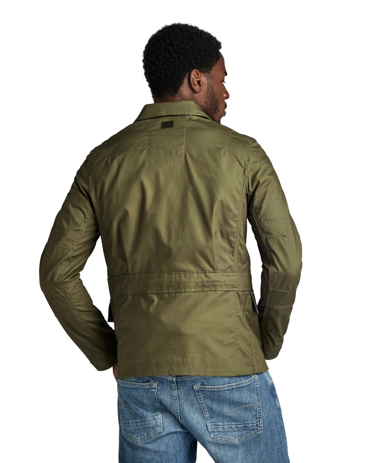 G-STAR Para Hombre Rovic Slim Field Jacket, Verde (shadow olive D24282-D389-B230), L