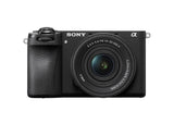 Sony Alpha 6700 (APS-C) cámara con Objetivo de 16-50 mm: Enfoque automático AI, estabilización de 5 Ejes, vídeo 4K 120p, Pantalla táctil, Ideal para Vlogs y fotografía