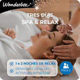 WONDERBOX - Idea de Regalo Navidad - Tres DÍAS SPA & Relax - Dos Noches con desayunos y Actividad Bienestar o más Opciones a Elegir Entre 2.900 hoteles para Dos Personas.
