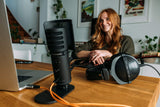 Beyerdynamic Fox micrófono de Condensador de Gran diafragma USB para el Estudio (característica cardioide)