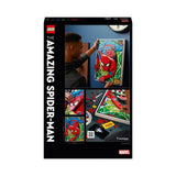 LEGO Art El Increíble Spider-Man Set Mural 3D, Póster de Lienzo para Construir, Decoración de Súperhéroe para el Hogar, Actividad Creativa, Regalo de Cómic para Adolescentes y Adultos 31209