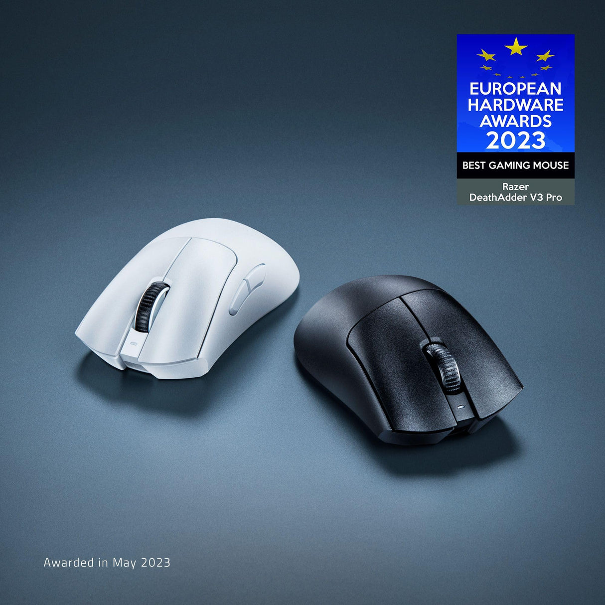 Razer DeathAdder V3 Pro - Ratón Ligero Inalámbrico Ergonómico para Deportes Electrónicos (63 Gramos, Sensor Óptico Focus Pro 30K, Interruptores de Ratón Gen-3, Hyperspeed Wireless) Negro