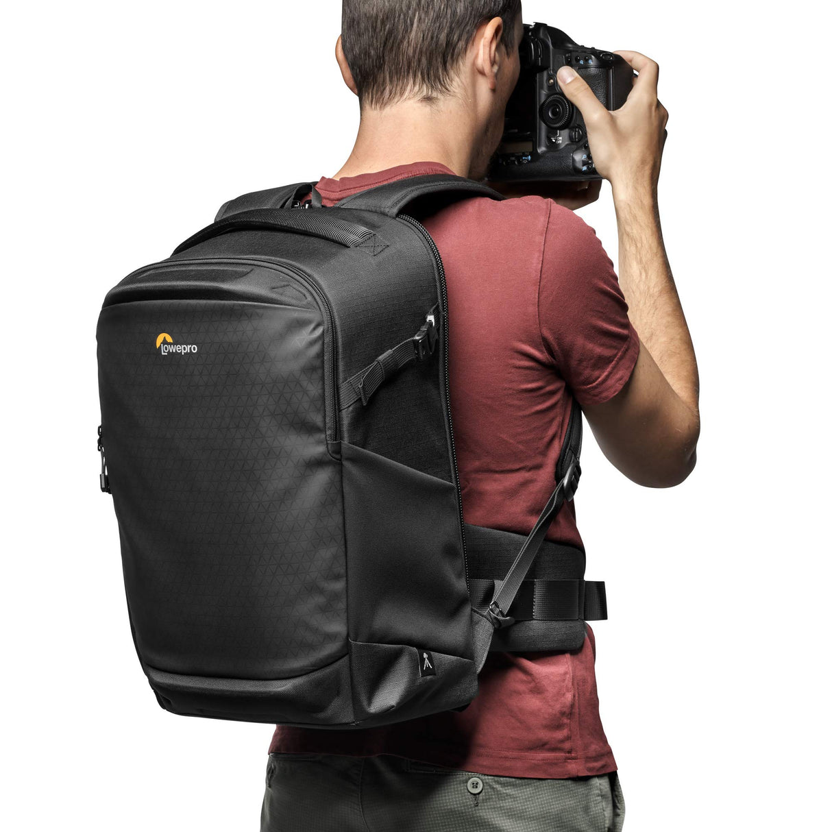 Lowepro Flipside BP 400 AW III Mochila para Cámara Sin Espejo y DSLR - negro - acceso posterior - acceso lateral - Divisores Ajustables - para Cámaras como Sony α7 - LP37352-PWW