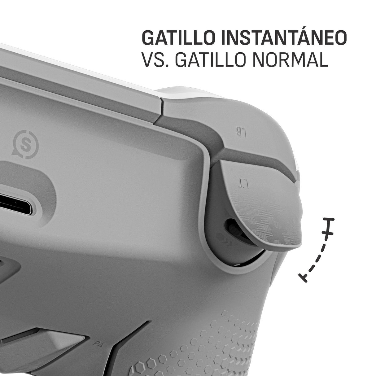 SCUF ENVISION PRO Wireless V1 (2023) Controlador para Juegos de PC - Cinco Teclas G Reasignables - Paletas Traseras Reasignables - Disparadores Instantáneos - Compatible con iCUE - Blanco