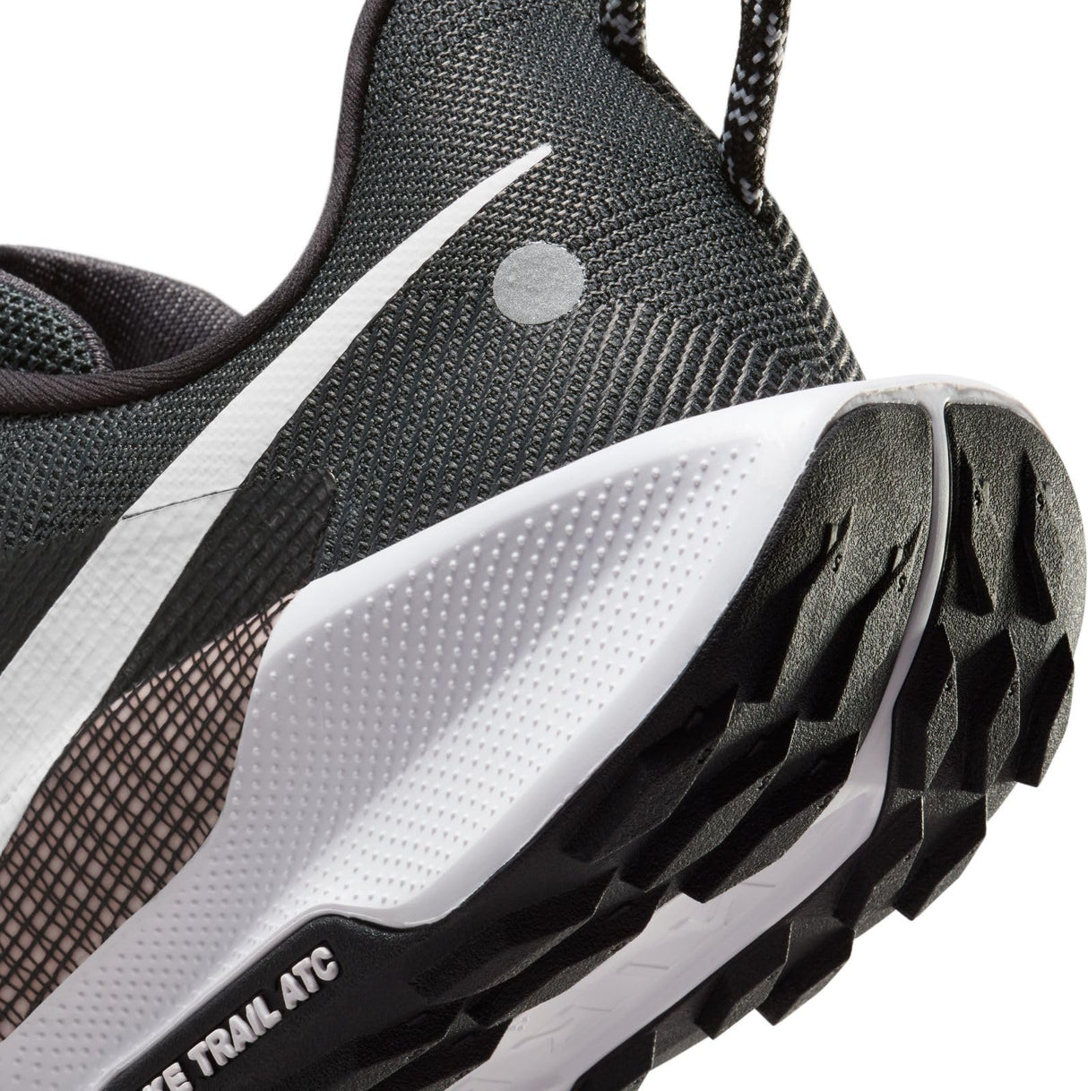 NIKE Reactx Pegasus Trail 5, Sneaker Hombre, Black White Anthracite Wolf Grey, 42 EU