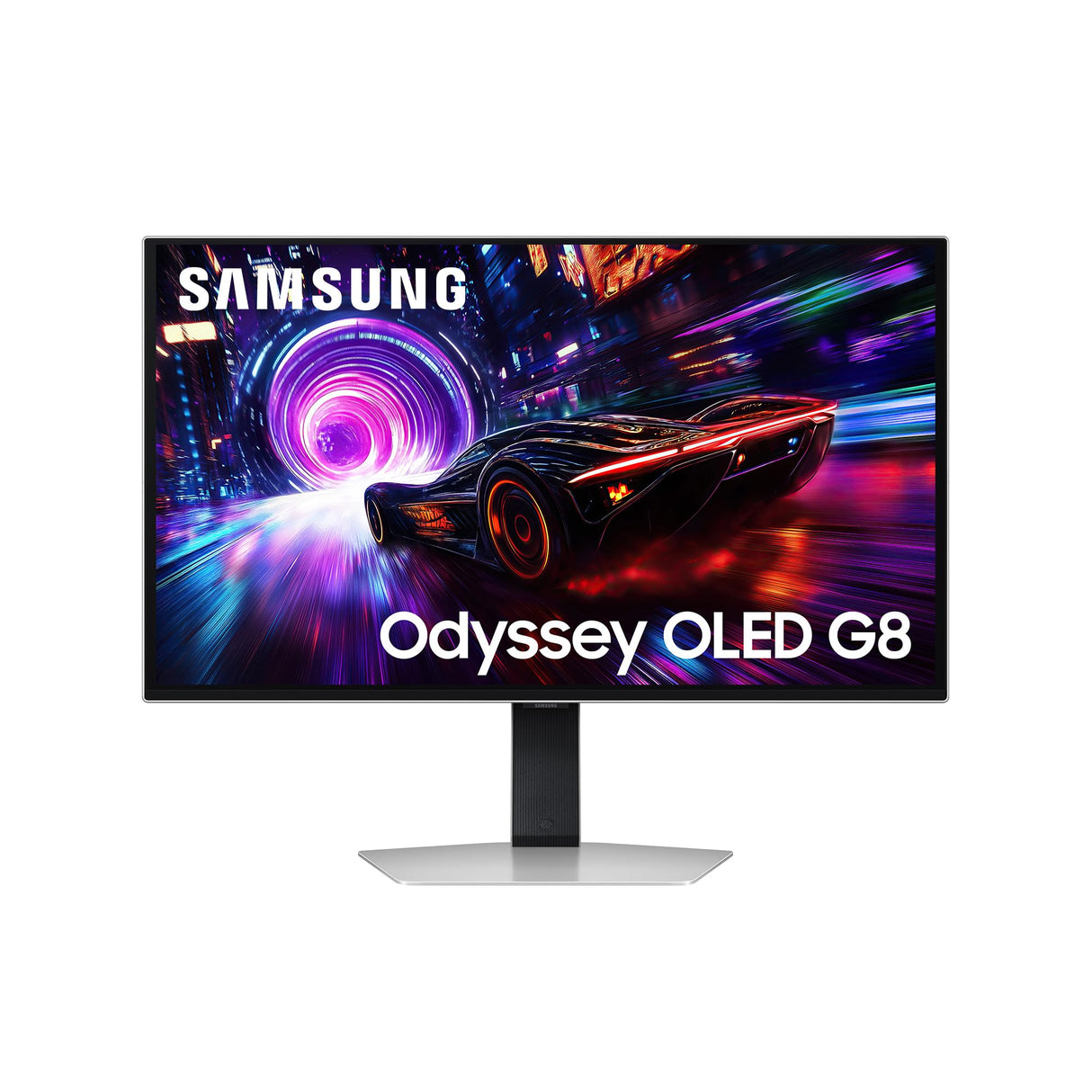 Samsung Odyssey OLED G81SF Gaming Monitor 27 Inch 4K, QD-OLED, UHD, 3840 x 2160, 240 Hz, 0.03 ms(G/G), AMD FreeSync Premium Pro, G-Sync Compatible, Safeguard+ for Burn-ins, Glare Free, LS27FG816SUXEN