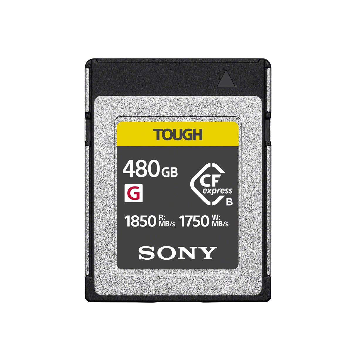 Sony CEB-G480T - Tarjeta de Memoria compacta Flash Express de 480 GB, Escritura de 1750 MB/s, grabaciones Raw y vídeo 4K con Alta tasa de bits