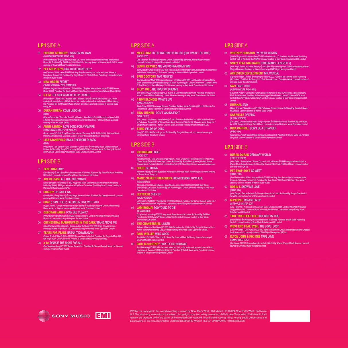 NOW Yearbook 1993 [Vinilo]