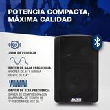 ALTO TX408 Altavoz Autoamplificado 350W 8 Pulgadas con TWS por Bluetooth, Mesa de Mezclas de 2 Canales, para Actuaciones de DJ o de Bandas y Estudios de Ensayo