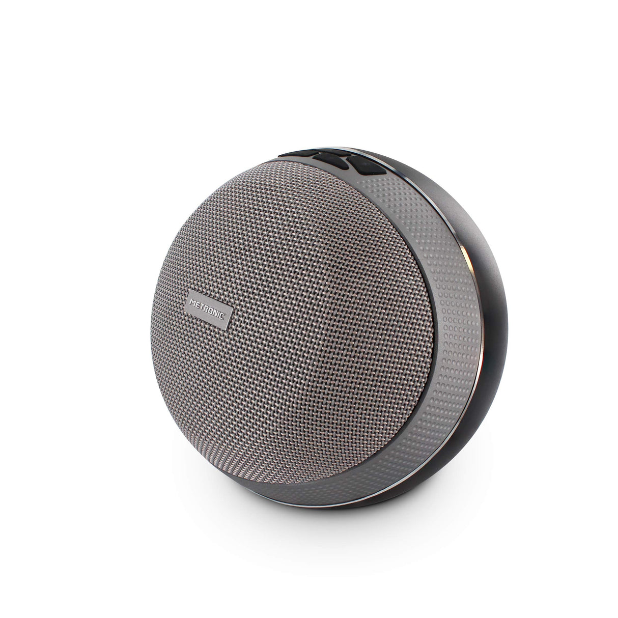 Metronic 477038 - Altavoz portátil Bluetooth, inalámbrico TWS (True Wireless), 20W, 16h autonomía, función Manos Libres, Bass Reflex, DSP, Jack 3,5mm, Gris
