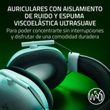 Razer Blackshark V2 Pro (Xbox) - Auriculares E-Sports Inalámbricos de Consola para Xbox S|X & One (Triforce de 50mm, HyperSpeed 2,4 GHz, Micrófono Desmontable HyperClear) Blanco