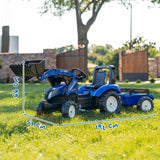 Falk 3090M – Excavadora New Holland T8 + Remolque